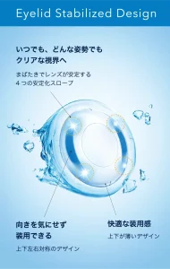 「アイリッド・ス
タビライズド・デザイン（Eyelid Stabilized Design）」