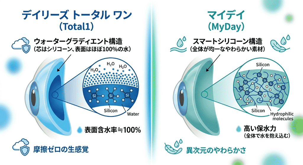 トータルワンとマイデイを徹底比較！プレミアムワンデーを選ぶならどっち？【2026年最新】トータルワンとマイデイの基本情報